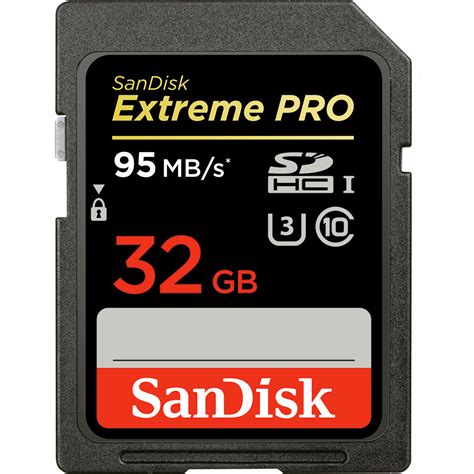 SanDisk 32GB Extreme Pro Flash Memory Card (SDHC) Card