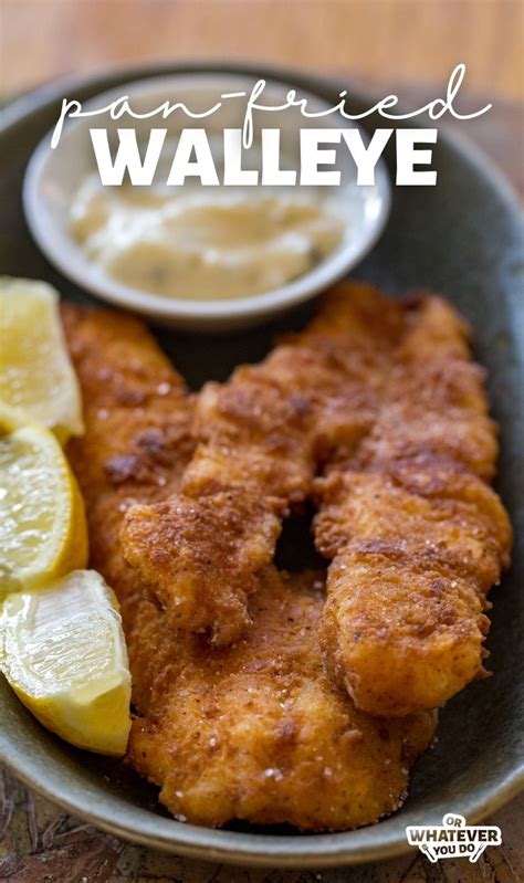 Fried Walleye Recipe - Or Whatever You Do