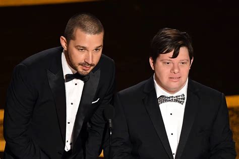 Shia LaBeouf + Zack Gottsagen Met With Oscars Controversy