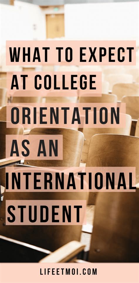 orientation | College orientation, International students, International students colleges