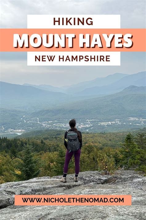 Hiking Guide for Mount Hayes in New Hampshire | Centennial trail, Hiking guide, Hiking photography