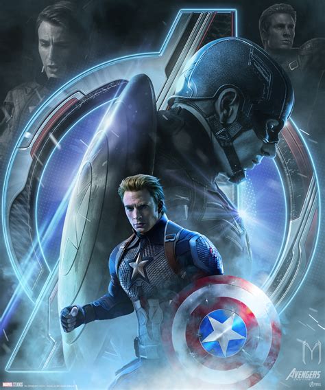 640x960 Avengers Endgame Captain America Poster Art iPhone 4, iPhone 4S ...