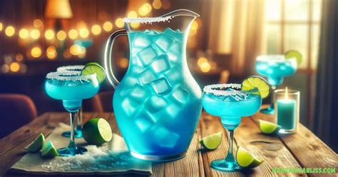 How To Make A Blue Margarita Pitcher?