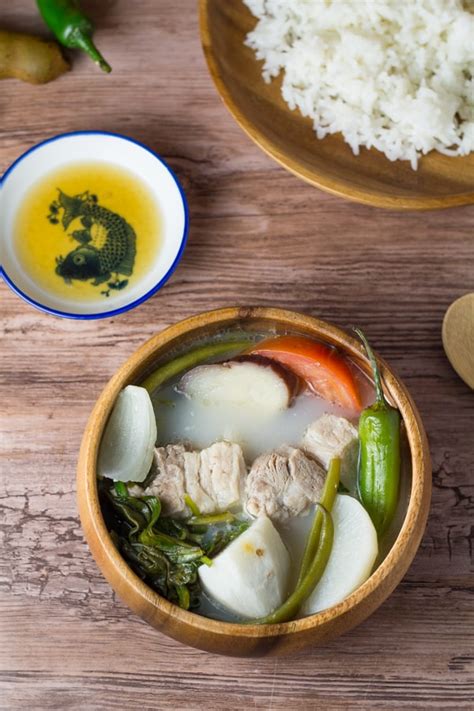 Pork Sinigang (Filipino Pork in Tamarind Soup) - Salu Salo Recipes