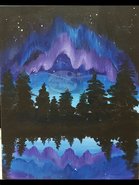 Aurora Borealis – Yuma’s #1 Paint & Sip Studio