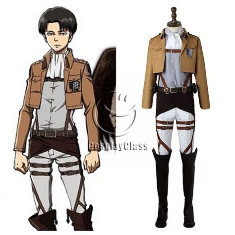 Attack on Titan Levi Ackerman Cosplay Costume - CosplayClass | Cosplay ...