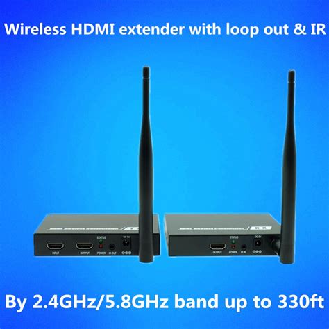 Aliexpress.com : Buy 330ft Wireless Video Audio Transmission WIFI HDMI Adapter Extender 1080P ...