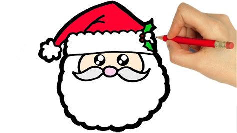 In Your Santa Claus Drawing Easy - DIARY DRAWING IMAGES