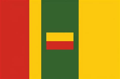 Premium AI Image | Flag wallpaper of Benin Dahomey