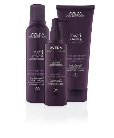 Too much hair in your brush? Aveda's once-daily Invati Advanced line thickens hair up to 53% ...