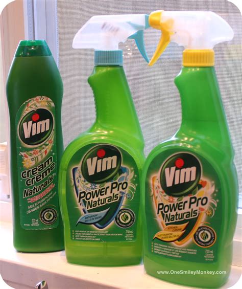 Vim PowerPro Naturals: Household cleaning solutions