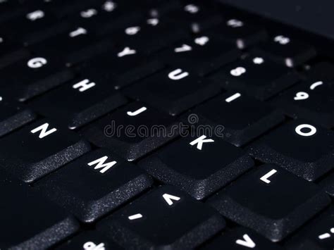 Black Laptop Keyboard stock image. Image of switch, accounting - 5895129