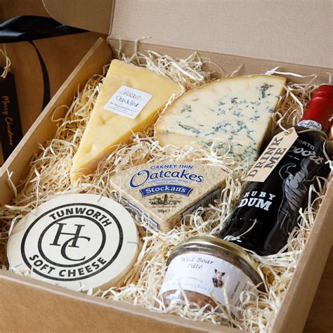 Cheese Gift Boxes :: A Port, Cheese & Pate gift box - West Country ...