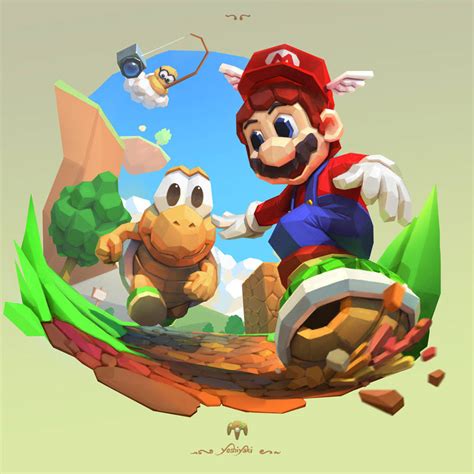 Mario 64 Fanart by yoshiyaki on DeviantArt