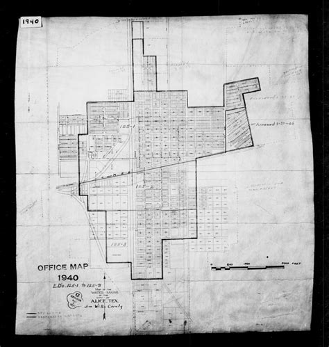 1940 Census Texas Enumeration District Maps - Perry-Castañeda Map ...