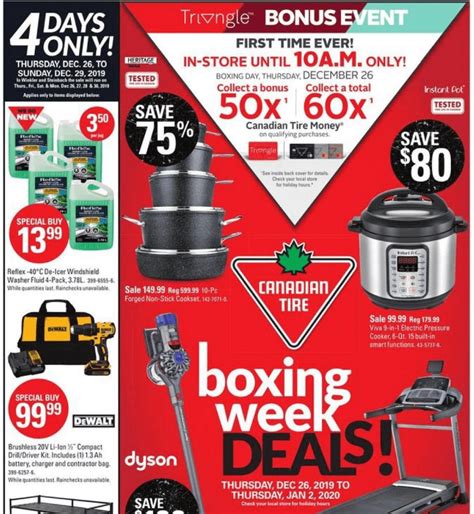 Canadian Tire Boxing Day & Boxing Week 2019 Flyer & Deals - Canadian ...