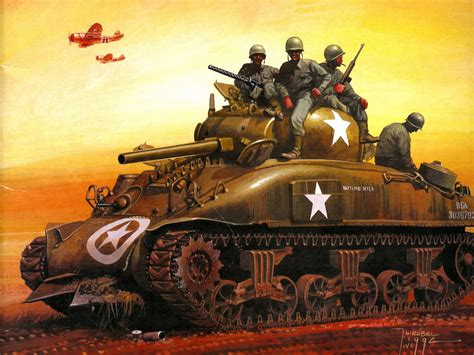 WW2 Tank Paintings | Indian Defence Forum