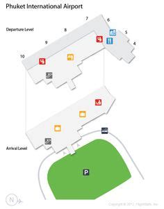 (HKT) Phuket International Airport Terminal Map | Phuket airport, Phuket international airport ...