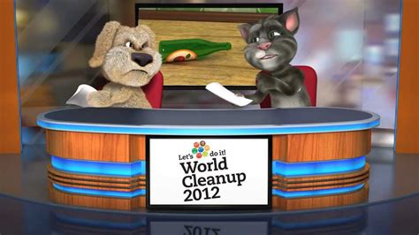 Talking Tom and Ben News World Cleanup 2012 | Doovi