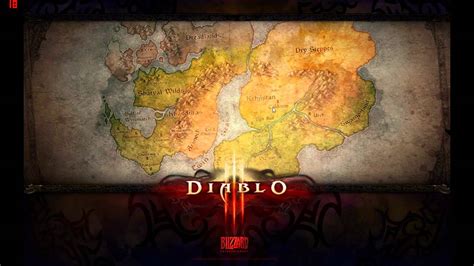 Diablo 3 - Map of Sanctuary Overview - YouTube