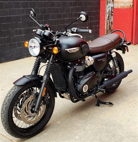 New 2020 TRIUMPH BONNEVILLE T120 BLACK Motorcycle in Denver #19T75 | Erico Motorsports