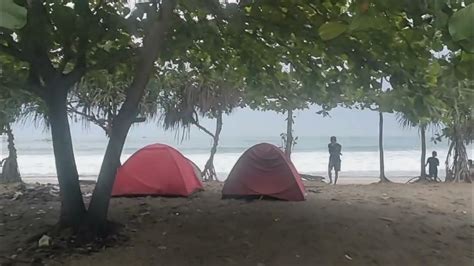 PANTAI SAWARNA CAMPING PENDAKI SUBANG - YouTube