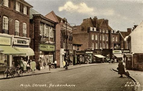 Beckenham 1960s Very early records show that originally Beckenham consisted of a series of ...