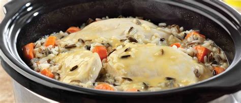 Slow Cooked Creamy Chicken & Wild Rice - Campbell Soup Company | Recipe ...