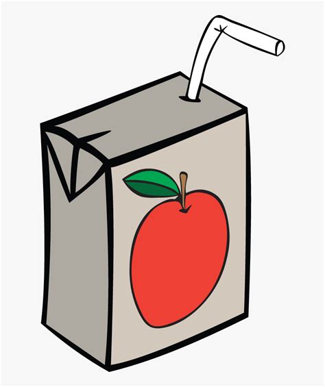 Juice Box - Apple Juice Clipart, HD Png Download - kindpng