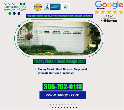 Clopay Classic Garage Door Collection | AAA Garage Doors Inc.