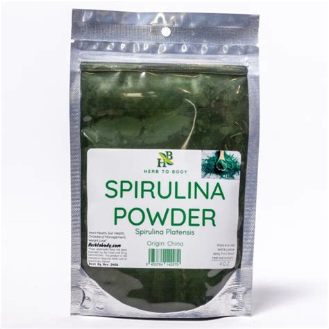 Spirulina Powder - Herb To Body