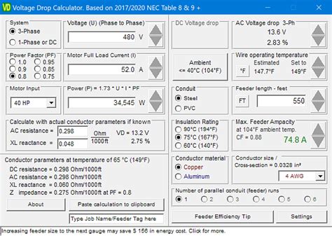 Voltage drop calculator metric - AnastasiaUsman