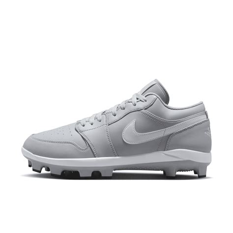 Nike Jordan 1 Retro Mcs Low Baseball Cleats In Grey, in Gray for Men | Lyst