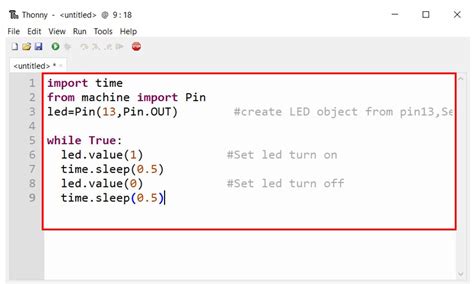 Raspberry Pi Pico GPIO with LED Blinking Examples