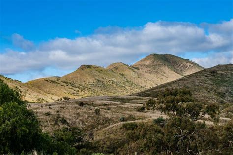 A Mountain Landscape in South Australia Stock Image - Image of sunshine ...