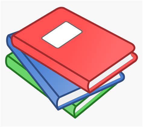 Stack Of Three Icons - Books Clipart, HD Png Download , Transparent Png Image - PNGitem