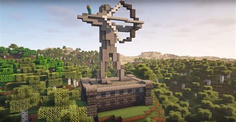 Minecraft Archer Statue Ideas and Design