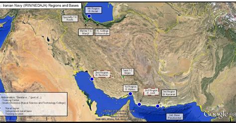 The Arkenstone - ارکنستون: IRIN Naval Regions