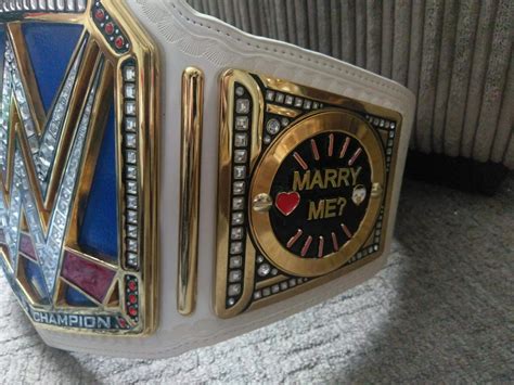 Custom WWE Women’s Championship Side Plates | Belts by Dan
