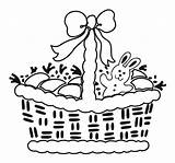 Easter Basket coloring Pages  ColoringLib sketch template
