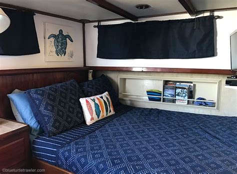 trawler aft cabin | Boat interior, Boat decor, Trawler boats