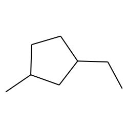 Cyclopentane, 1-ethyl-3-methyl- (CAS 3726-47-4) - Chemical & Physical Properties by Cheméo