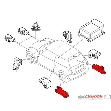 65779120296 Impact Sensor Side Airbag - MINI Cooper Accessories + MINI ...