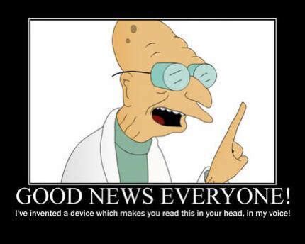 Good news everyone! : r/futurama