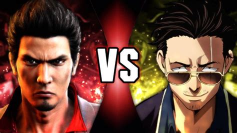 Kazuma Kiryu (Yakuza) vs Tatsu (Gokushufudou) | Battle Arena Amino Amino