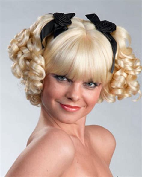 Ringlet Curly Pigtail Bo Peep Anime Goth Enigma Costume Wig - 3 Colors | Coiffure mi courte ...