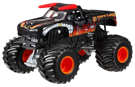 Hot Wheels Monster Jam El Toro Loco Black 1:24 Die-Cast Vehicle ...