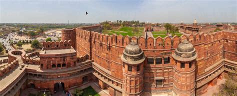 Aerial view of Agra Fort, India - AAEF05601 - Amazing Aerial/Westend61