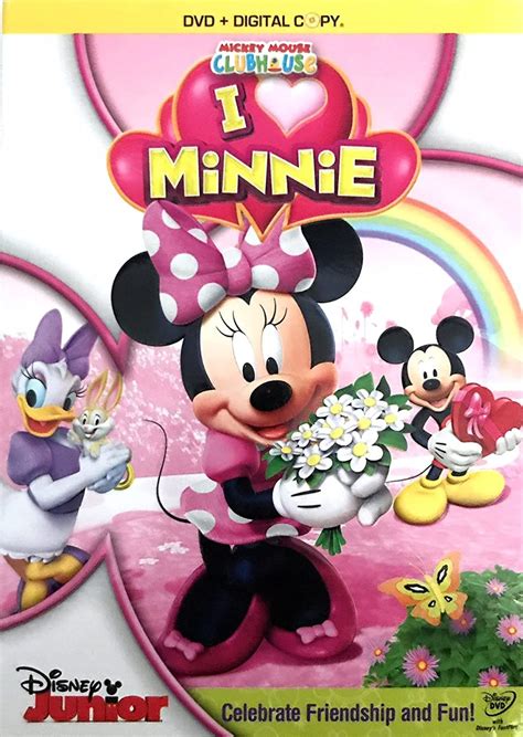 Disney Mickey Mouse Clubhouse: I Heart Minnie: Amazon.co.uk: DVD & Blu-ray | Mickey mouse ...
