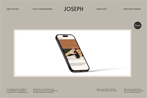 Joseph Instagram Template :: Behance